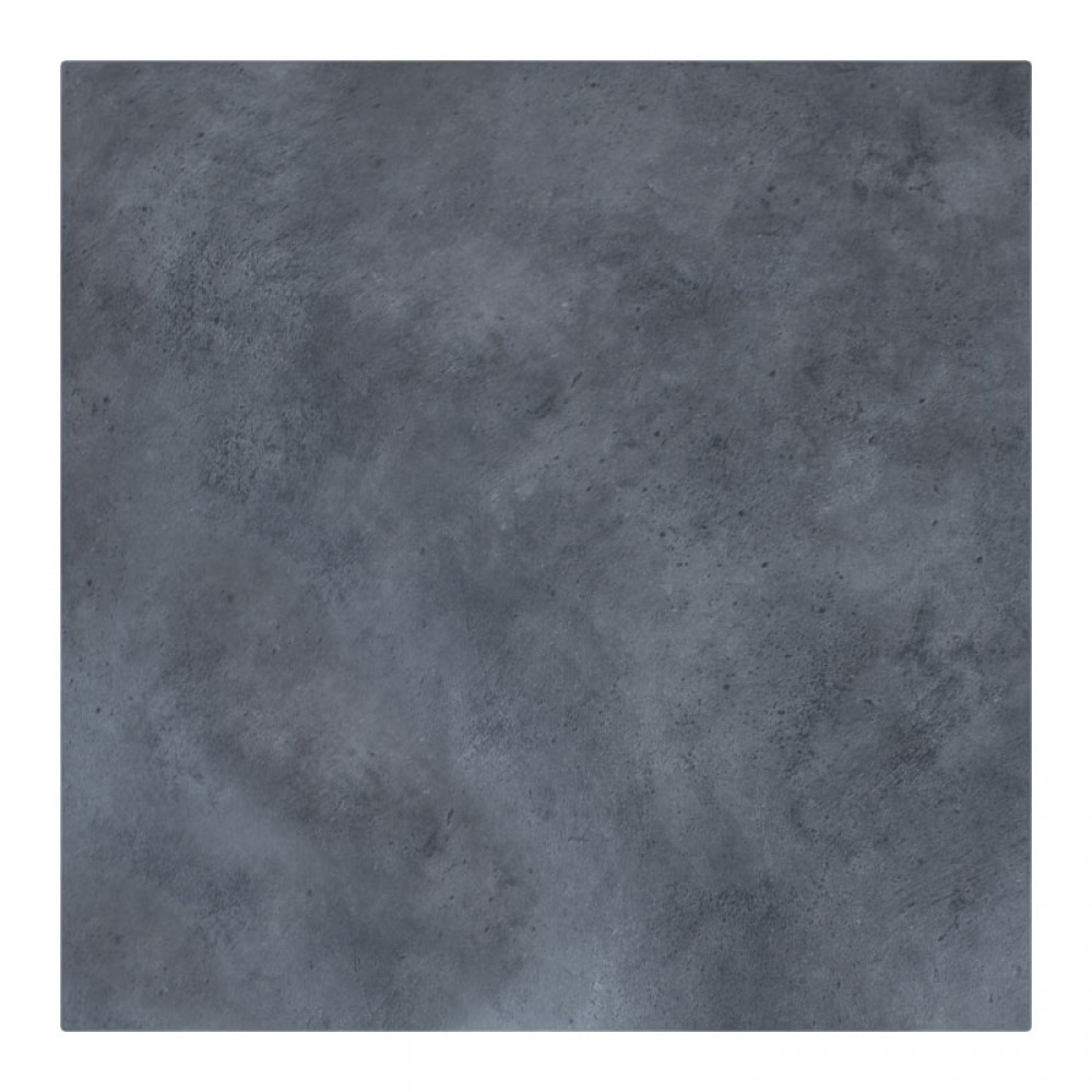 Επιφάνεια τραπεζιού "PWH-0008" από Werzalit σε χρώμα ανθρακί cement 80x80