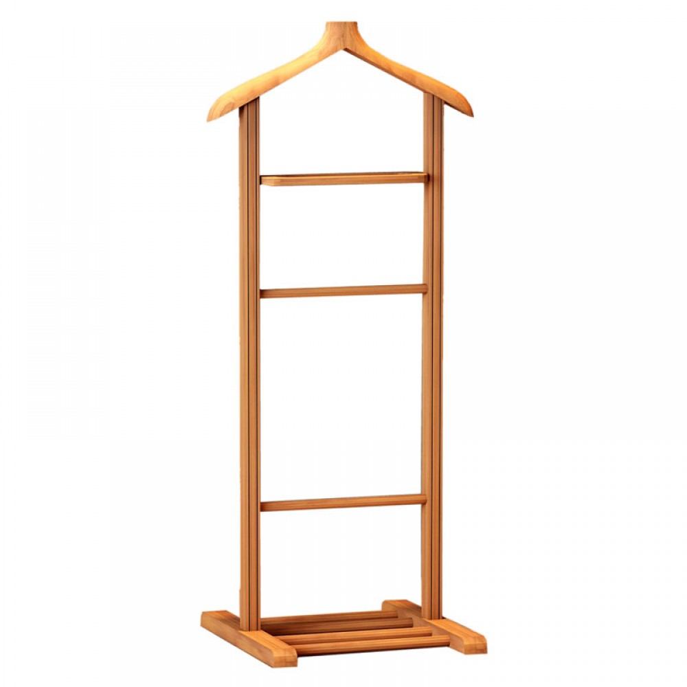 Κρεμάστρα "PWF-0633" από μασίφ ξύλο σε χρώμα καρυδί 33.5x46x120