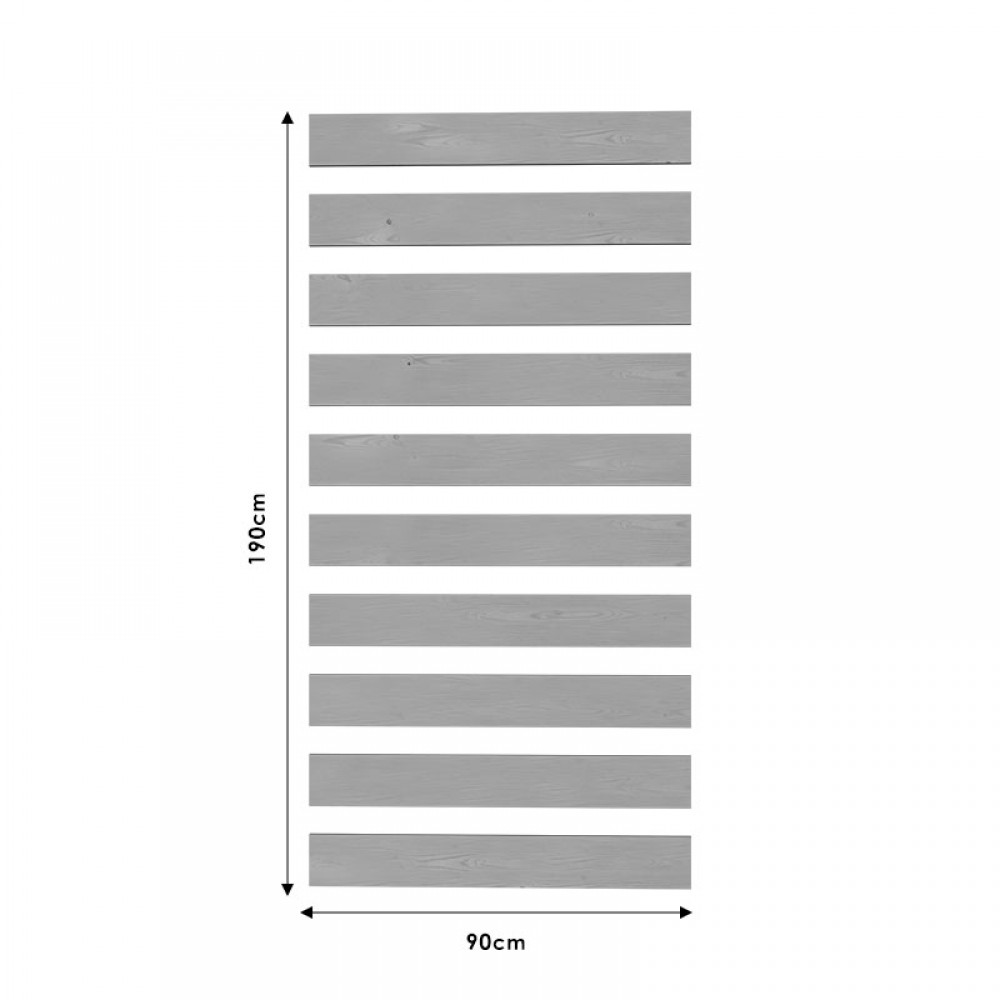 Τάβλες κρεβατιού από φυσικό ξύλο 90x190