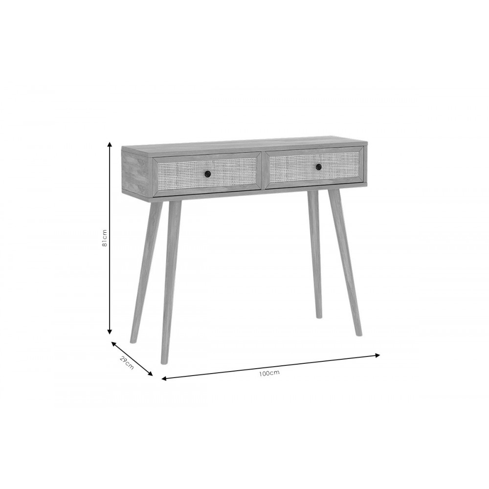 Κονσόλα ''OSLO'' σε χρώμα sonoma 100x29x81