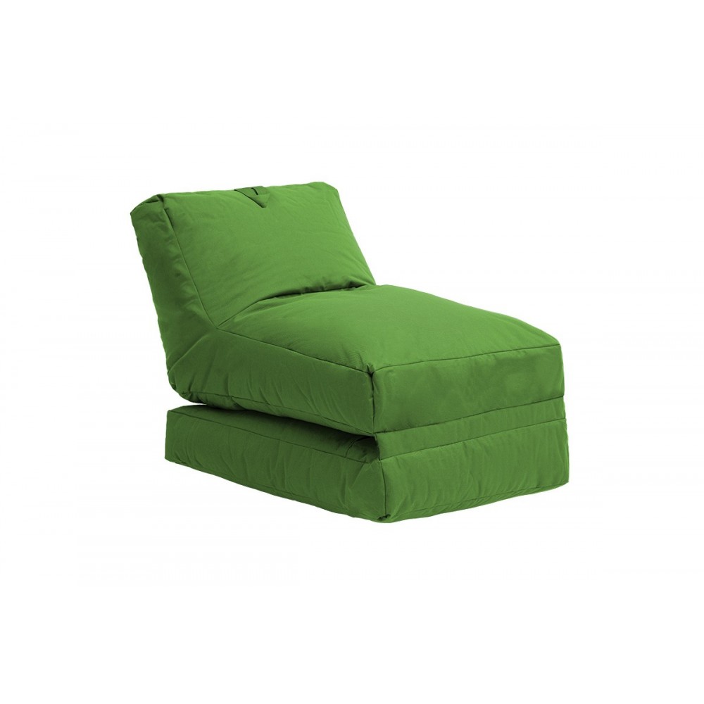 Πολυθρόνα-κρεβάτι "DREAMY" από ύφασμα σε πράσινο χρώμα 57x84x75