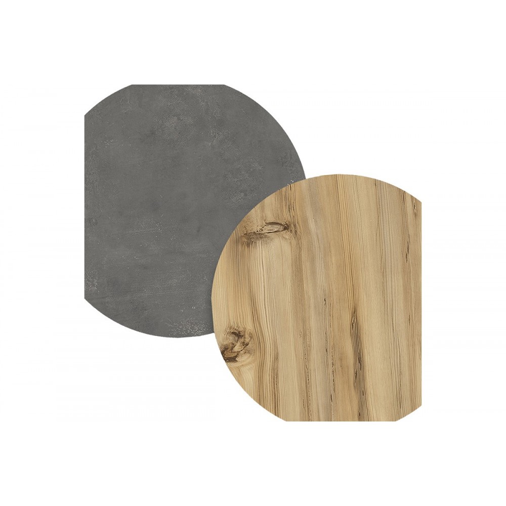 Έπιπλο τηλεόρασης "SOREN" απο sonoma/ανθρακί χρώμα 180x.44.5x44.6