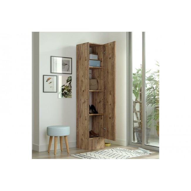 Ντουλάπι-στήλη σε sonoma χρώμα 35.5x31.5x180