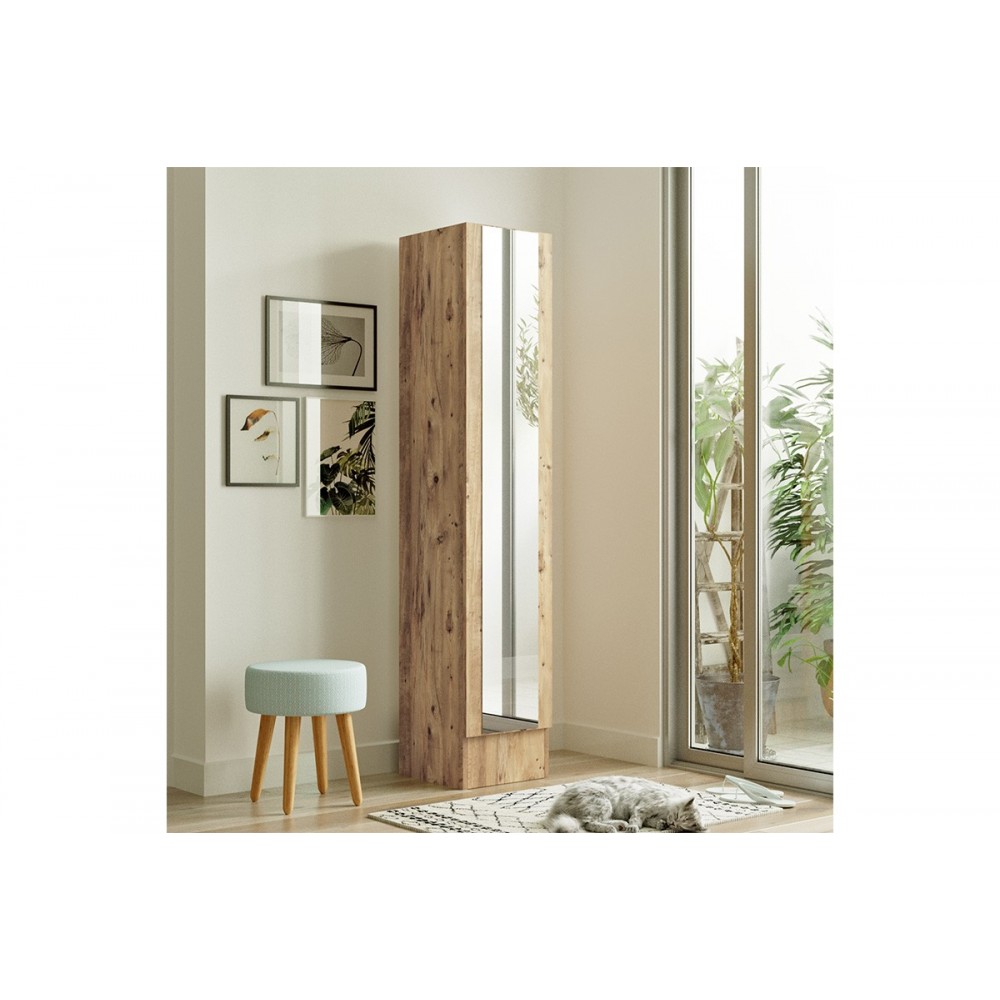 Ντουλάπι-στήλη σε sonoma χρώμα 35.5x31.5x180