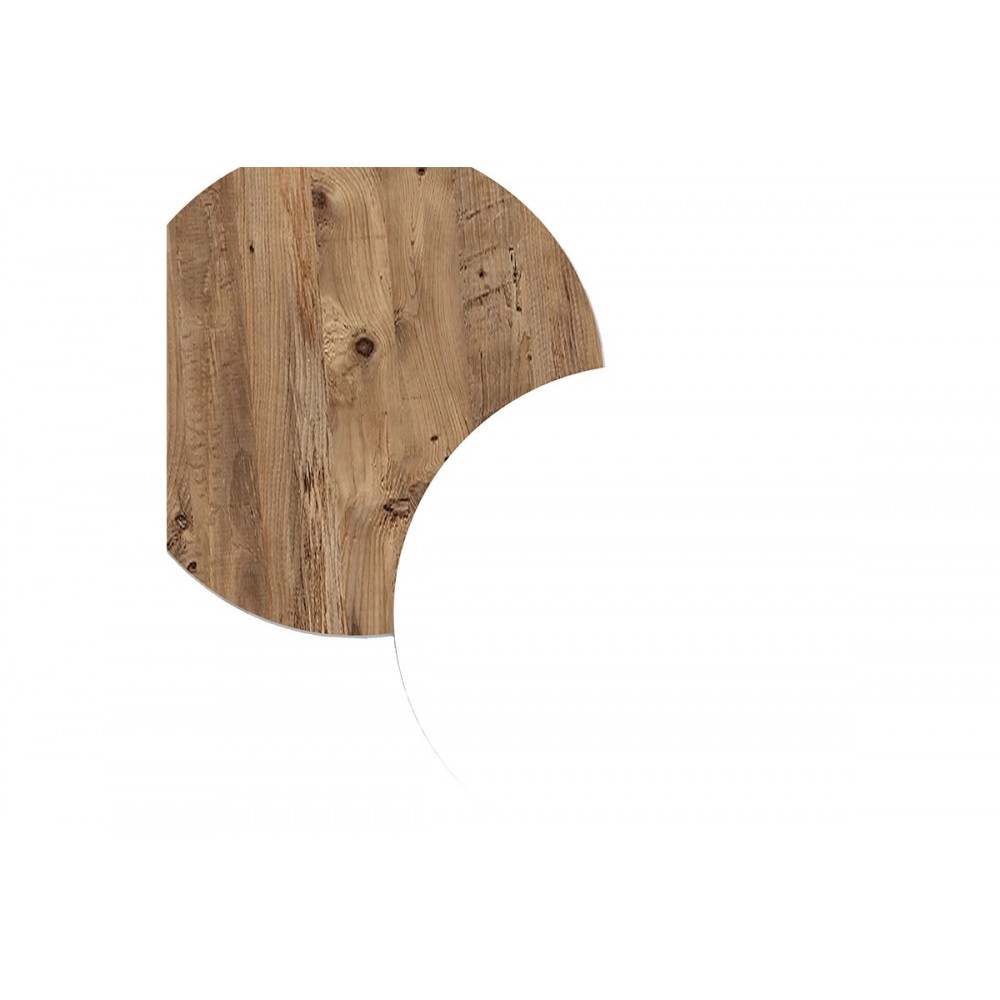 Έπιπλο τηλεόρασης "DELLO" σε λευκό/sonoma χρώμα 180x31.6x29.6