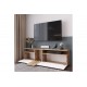Έπιπλο τηλεόρασης ''ELANA" σε sonoma/λευκό χρώμα 150x29.5x46.3