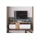 Έπιπλο τηλεόρασης ''ELANA" σε sonoma/λευκό χρώμα 150x29.5x46.3