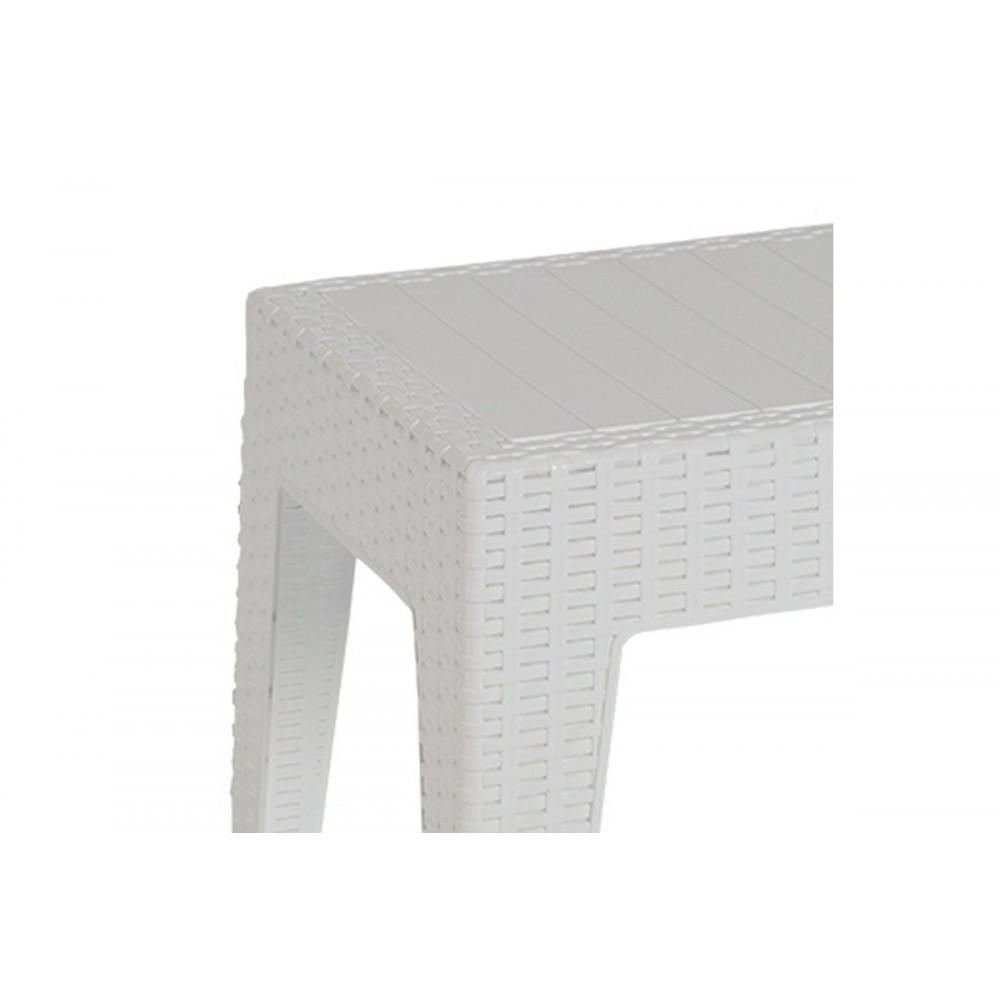 Τραπέζι "COSMIC" από PP σε χρώμα λευκό 55x40x43.5