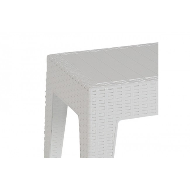 Τραπέζι "COSMIC" από PP σε χρώμα λευκό 55x40x43.5