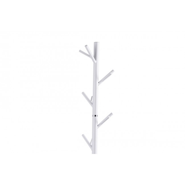 Καλόγερος "MARIETTA" από μέταλλο σε χρώμα λευκό Φ37x177