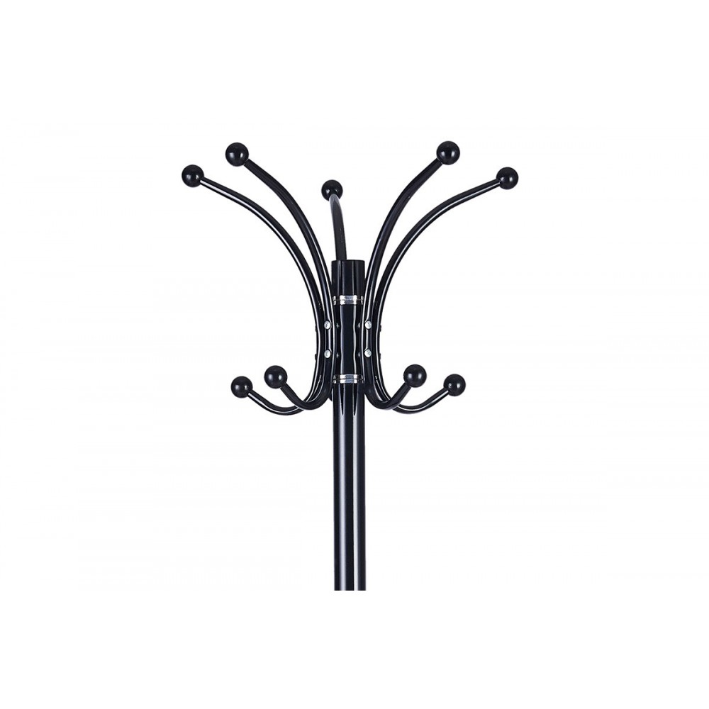 Καλόγερος "NICOLO" από μέταλλο σε χρώμα μαύρο Φ37x175