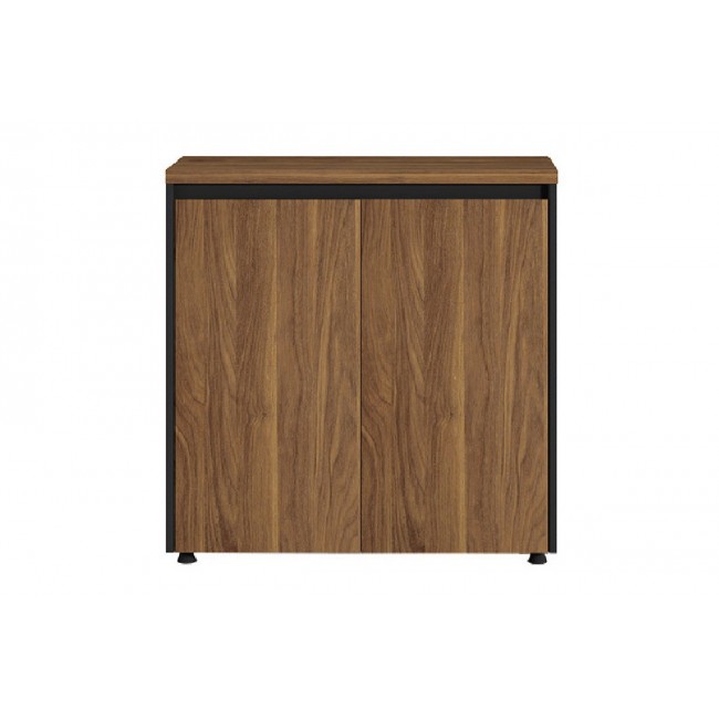 Ντουλάπι "OSCAR" σε χρώμα καρυδί/ανθρακί 80x40x80