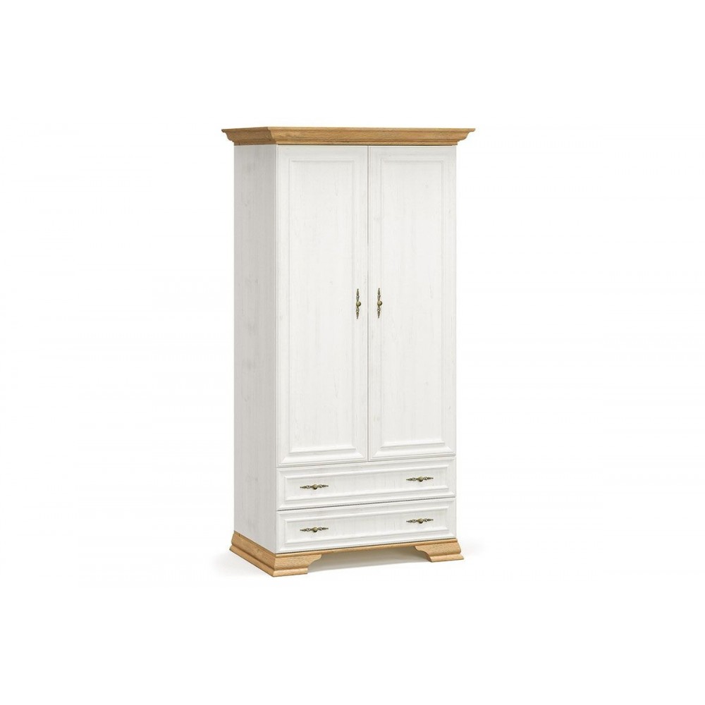 Σετ φοιτητικό πακέτο "DREAMS 1" 4τμχ σε χρώμα δρυς/λευκό 170x207.5x81