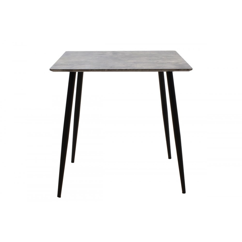 Τραπέζι "CUBA" σε χρώμα γκρι τσιμέντο 70x70x75