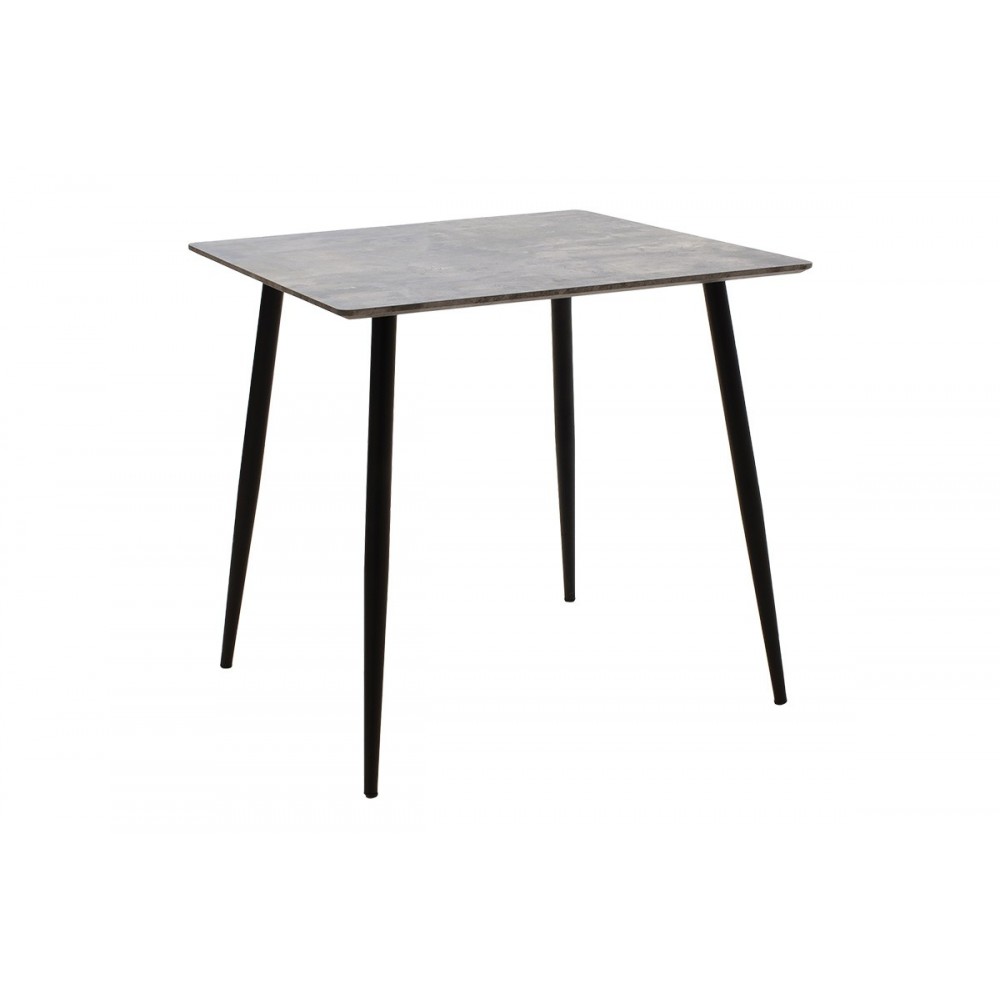Τραπέζι "CUBA" σε χρώμα γκρι τσιμέντο 70x70x75