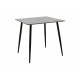 Τραπέζι "CUBA" σε χρώμα γκρι τσιμέντο 70x70x75