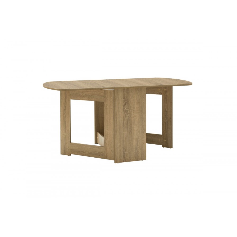 Τραπέζι "NADINE" σε sonoma χρώμα 37/160x80x76.5