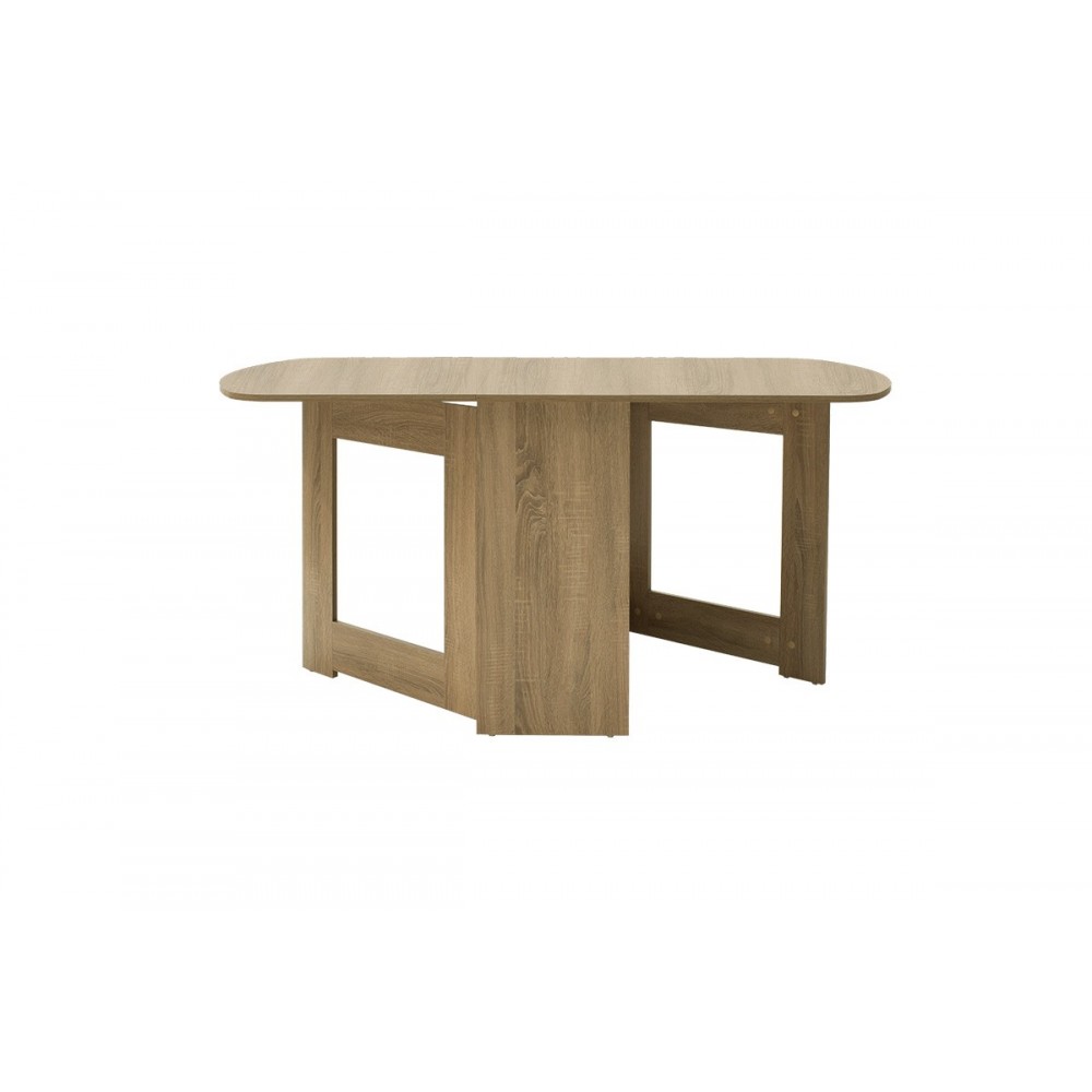 Τραπέζι "NADINE" σε sonoma χρώμα 37/160x80x76.5