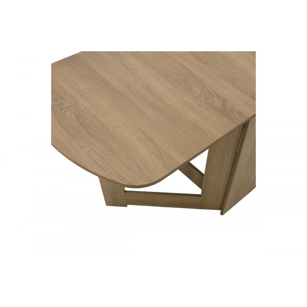 Τραπέζι "NADINE" σε sonoma χρώμα 37/160x80x76.5