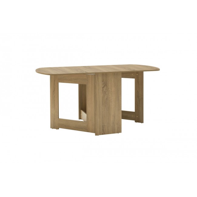 Τραπέζι "NADINE" σε sonoma χρώμα 37/160x80x76.5
