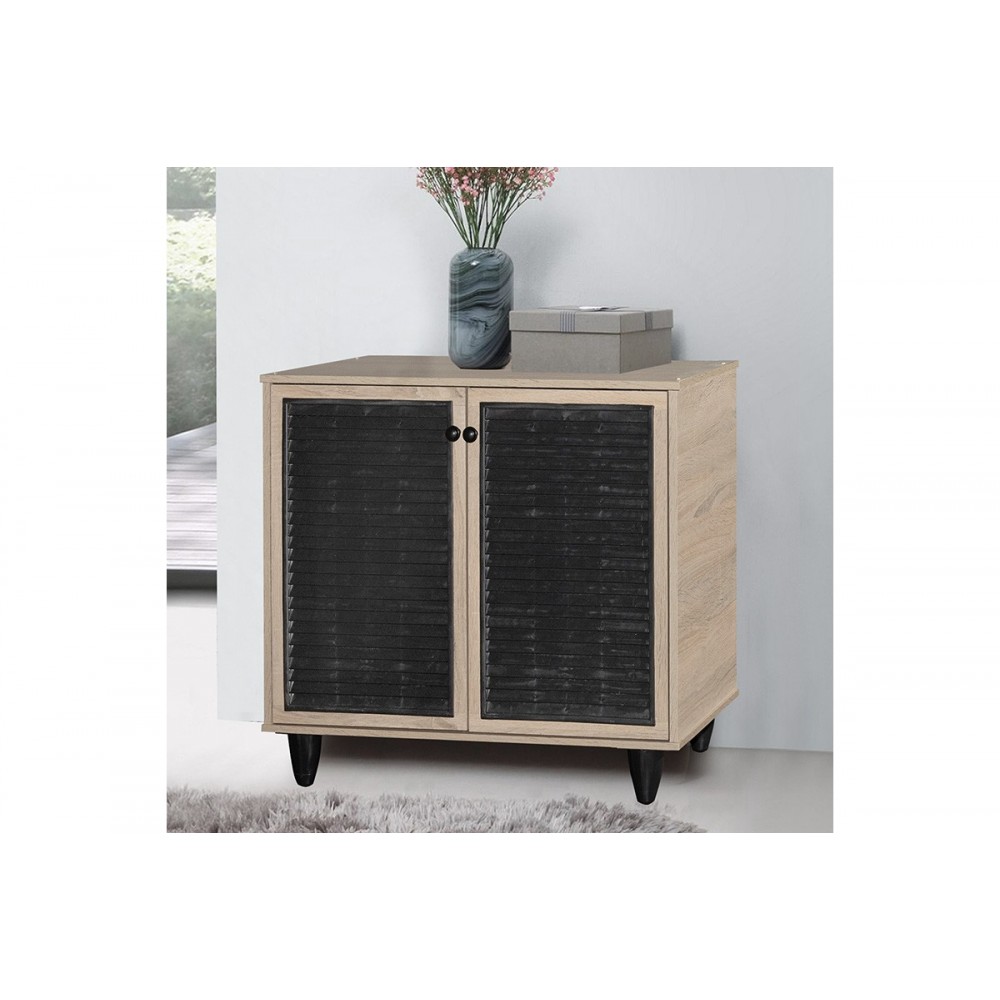 Παπουτσοθήκη-ντουλάπι ''Ronan'' σε χρώμα φυσικό 70.5x35x66