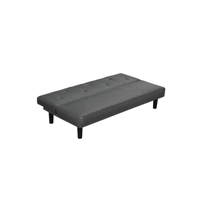 Καναπές-κρεβάτι "BREATHE" διθέσιος από ύφασμα σε χρώμα ανθρακί 167x77x73