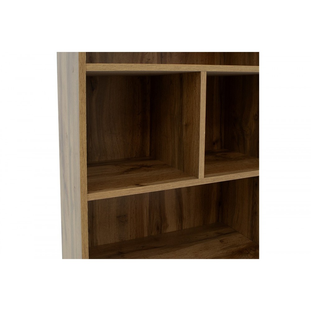 Βιβλιοθήκη ''LUCINDA''  σε χρώμα σονόμα 120x29.8x180.5