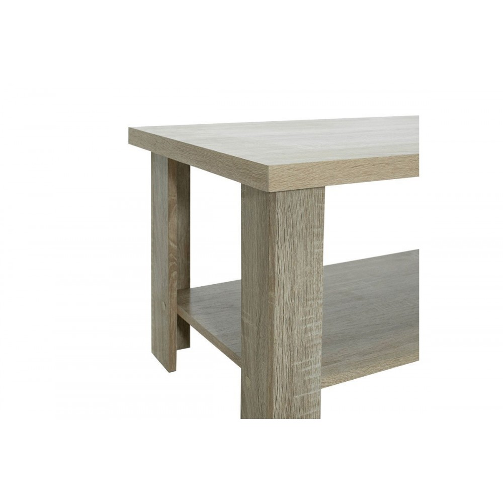 Τραπέζι σαλονιού ''RIANO'' σε χρώμα σονόμα 89.5x49.5x42.5