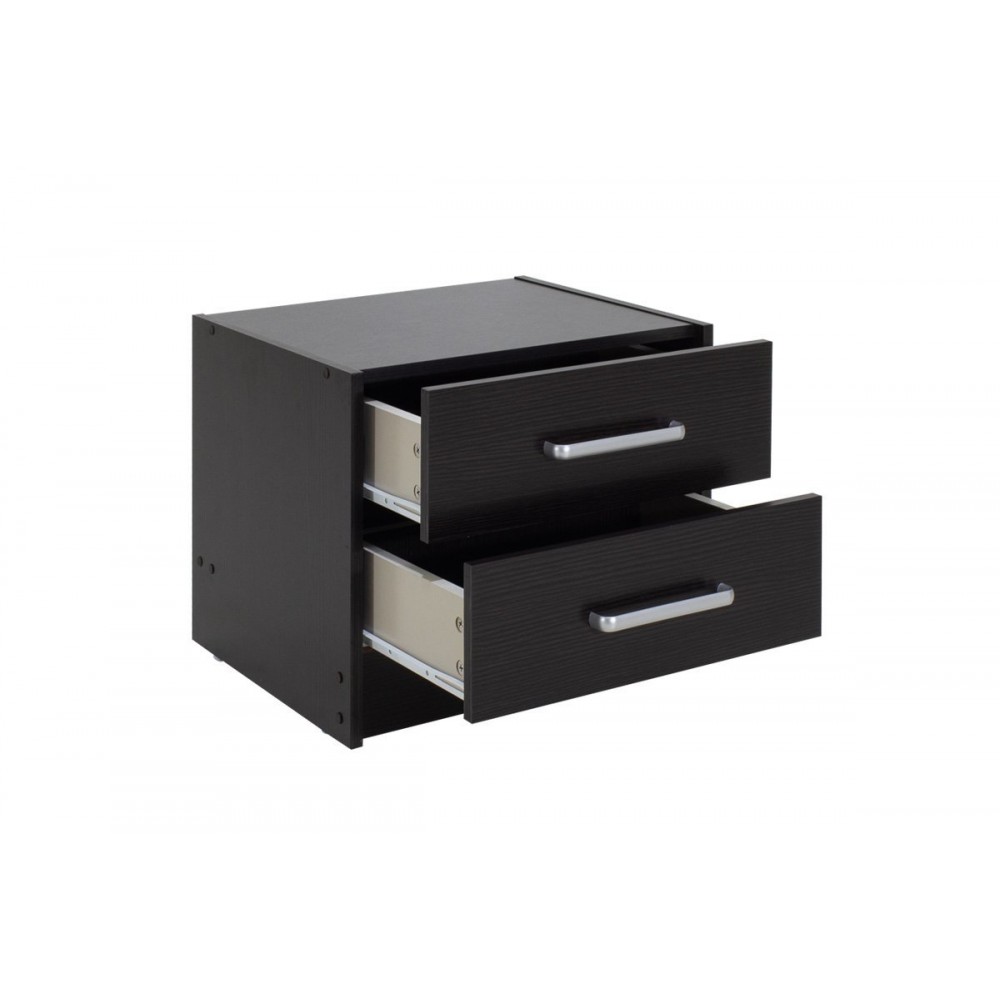 Κομοδίνο ''OLYMPUS'' σε χρώμα βένγκε 47,5x40,5x40,5