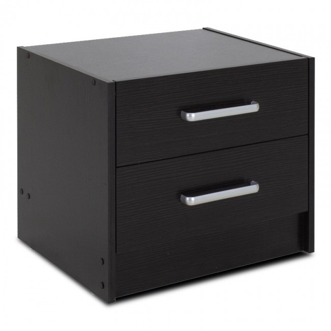 Κομοδίνο ''OLYMPUS'' σε χρώμα βένγκε 47,5x40,5x40,5