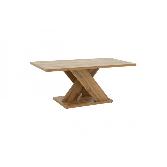 Τραπέζι σαλονιού ''SOLANGE'' σε χρώμα σονόμα 110x55x47.5