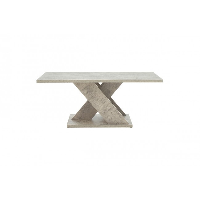 Τραπέζι σαλονιού ''SOLANGE'' σε χρώμα γκρι 110x55x47.5