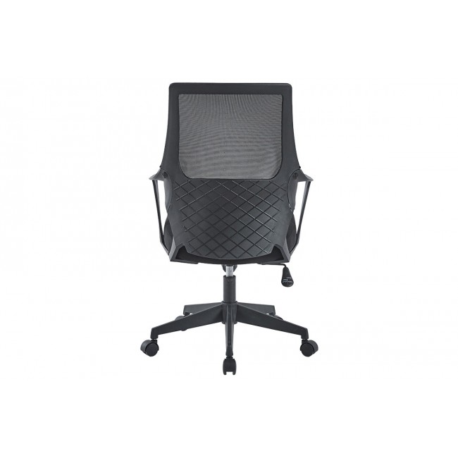 Πολυθρόνα γραφείου εγρασίας ''FRAGANT'' από ύφασμα σε χρώμα μαύρο