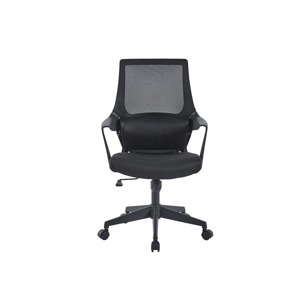 Πολυθρόνα γραφείου εγρασίας ''FRAGANT'' από ύφασμα σε χρώμα μαύρο