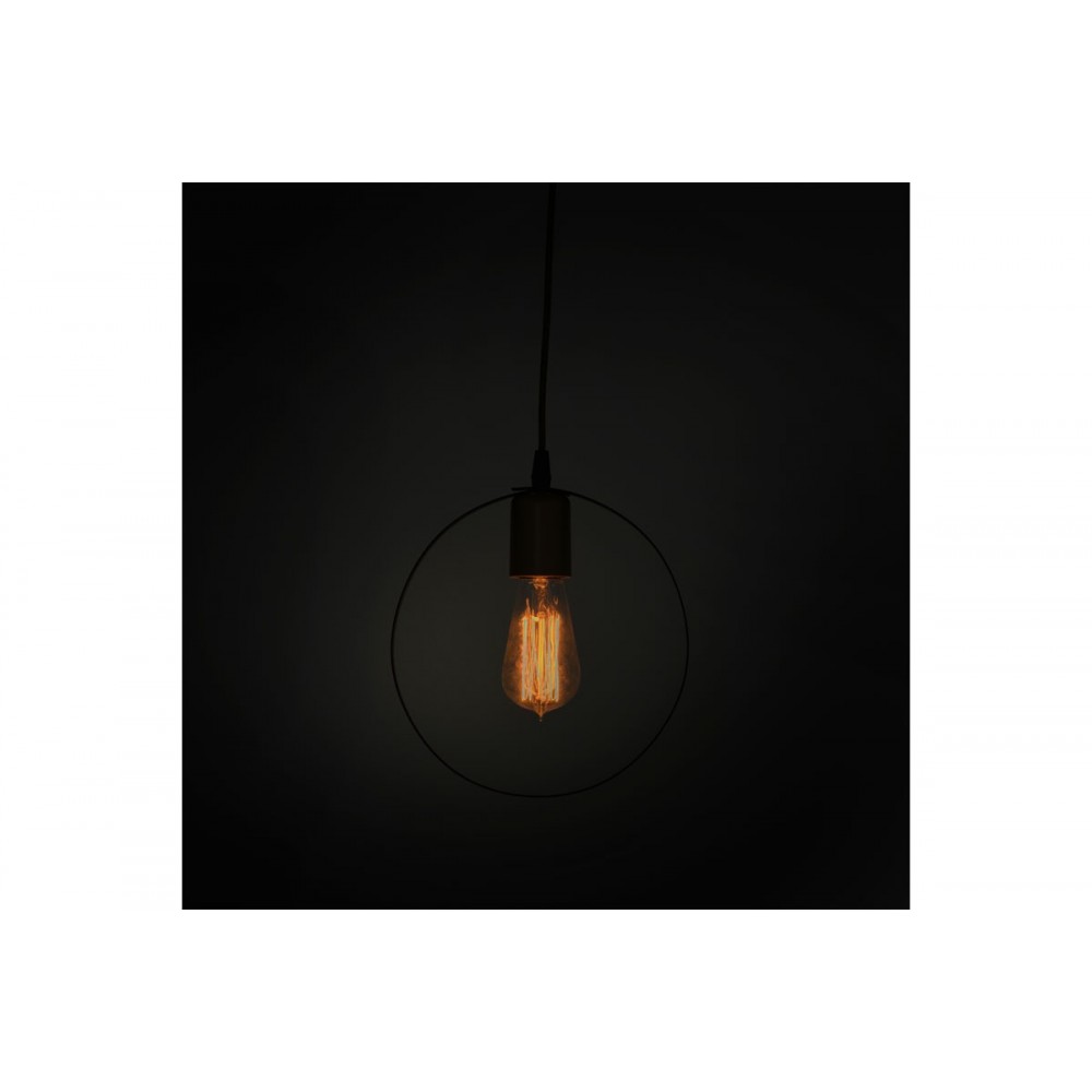 Φωτιστικό οροφής "FLORIAN" από μέταλλο σε χρώμα χρυσό/μαύρο Φ23x66