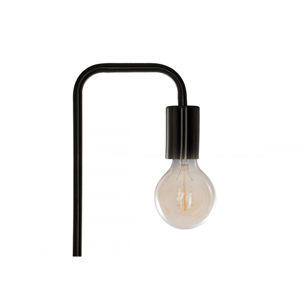 Φωτιστικό δαπέδου ''KELI'' E27 40W από μέταλλο σε χρώμα μαύρο Φ20x150