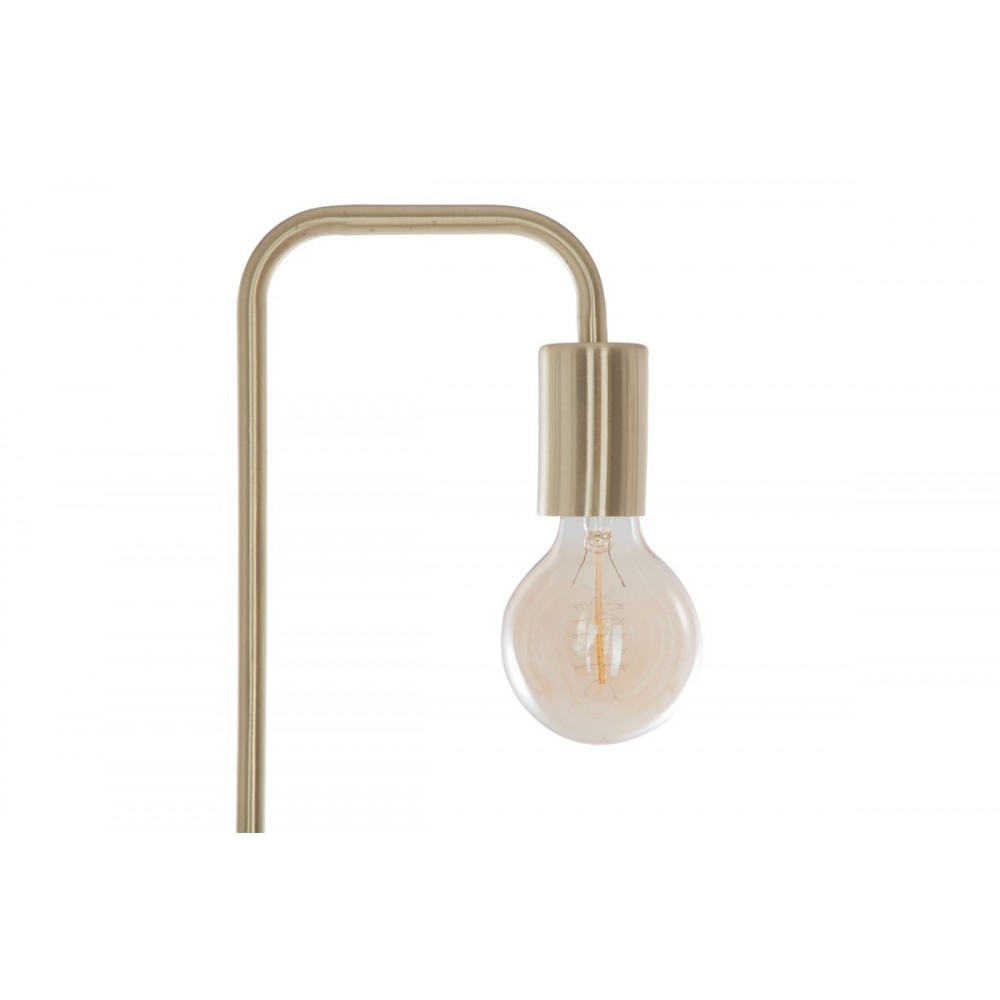 Φωτιστικό δαπέδου ''KELI'' E27 από μέταλλο σε χρώμα χρυσό 20x150