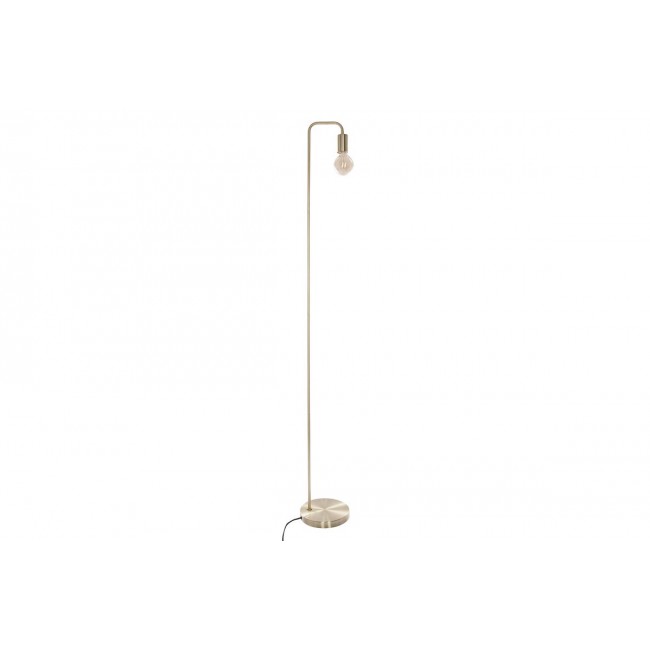 Φωτιστικό δαπέδου ''KELI'' E27 από μέταλλο σε χρώμα χρυσό 20x150