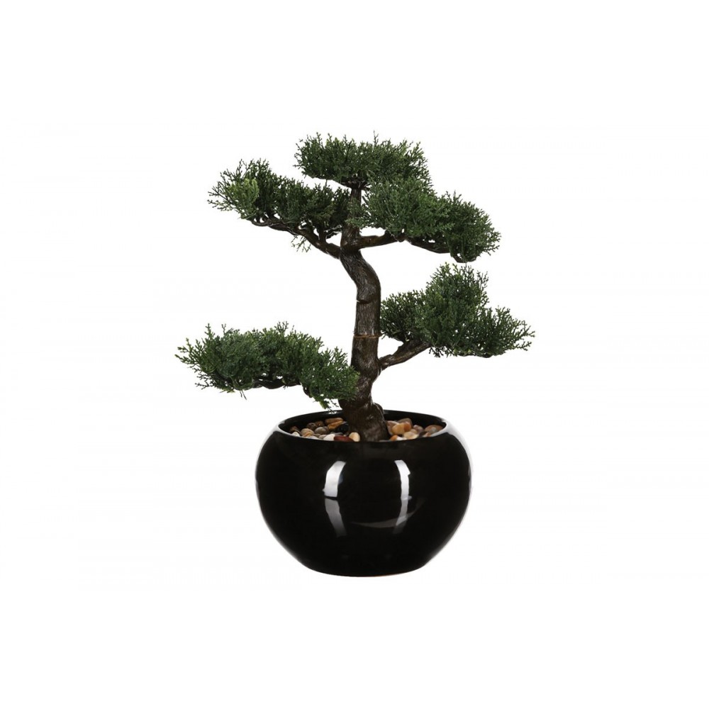 Φυτό σε κεραμική  γλάστρα ''GREEN18'' σε πράσινο χρώμα 35x32x34