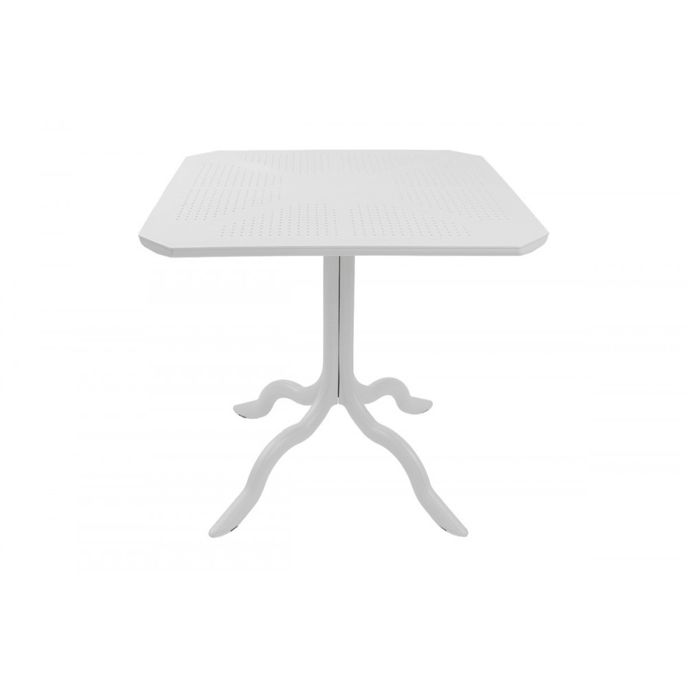 Τραπεζαρία κήπου 5τμχ "GROOVY-IGNITE" από PP σε χρώμα λευκό 80x80x74,5