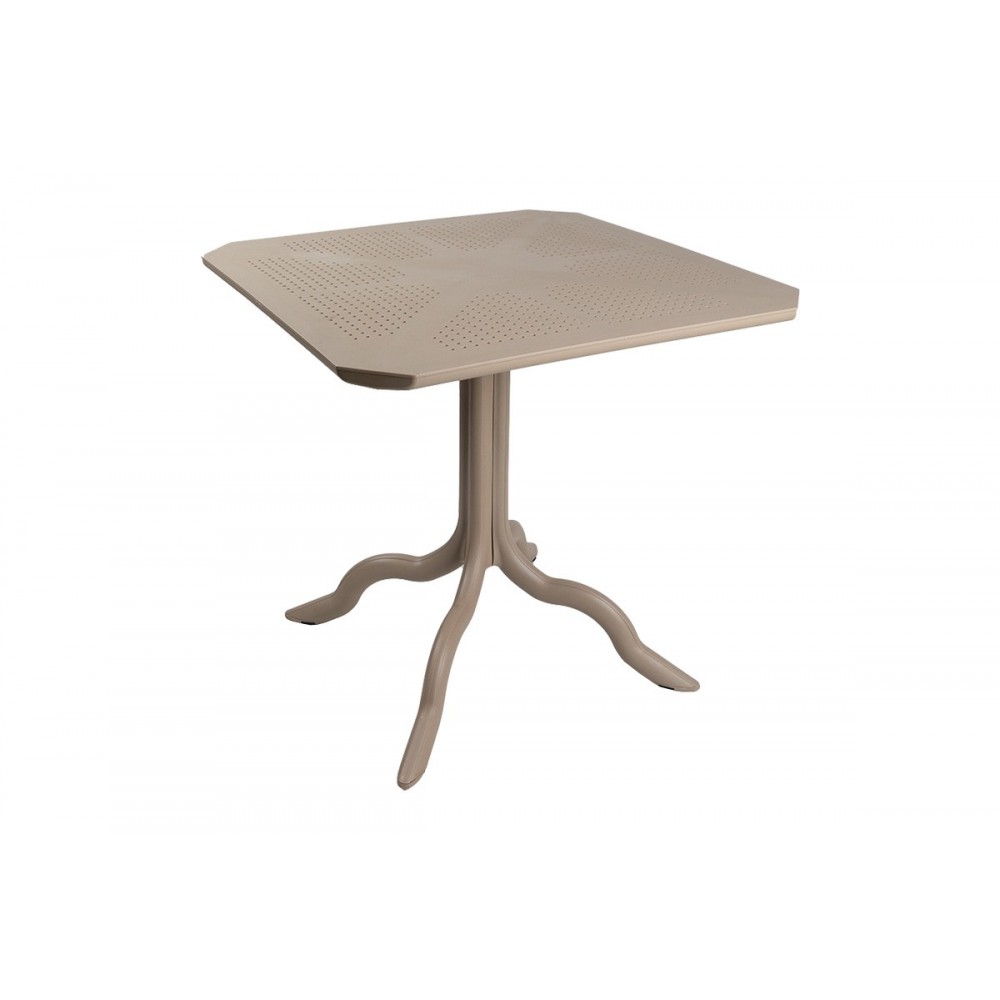 Τραπεζαρία κήπου 5τμχ "GROOVY-HALCYON" από PP σε χρώμα cappuccino 80x80x74,5