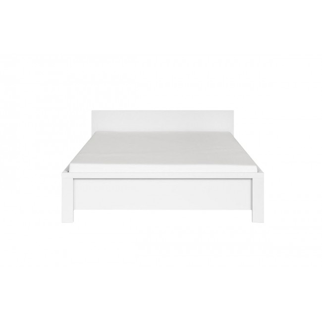 Κρεβάτι διπλό ''FANSI'' σε χρώμα λευκό για στρώμα 160x200