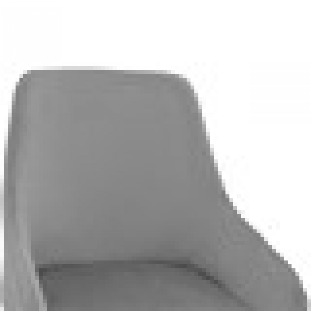 Σκαμπό bar ''LΤΗΕ'' από μέταλλο/βελούδο σε χρώμα μαύρο/χρυσό/γκρι 47x44x98