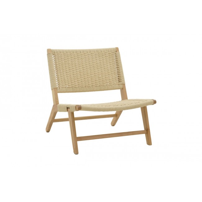 Πολυθρόνα ''FILIPPO'' από ξύλο οξιάς σε χρώμα φυσικό 68x69x74