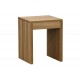 Βοηθητικό τραπέζι \'\'FOCUSED\'\' από MDF σε χρώμα φυσικό 40x40x50