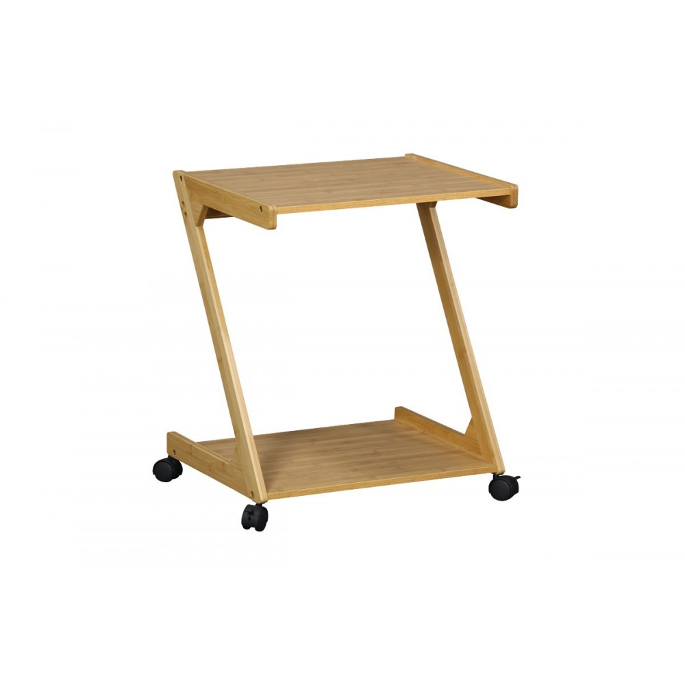 Βοηθητικό τραπέζι ''FIT'' από MDF σε χρώμα φυσικό 50x39x59