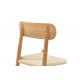 Καρέκλα ''THOMAS'' από ξύλο οξιάς σε χρώμα φυσικό 44x36x79