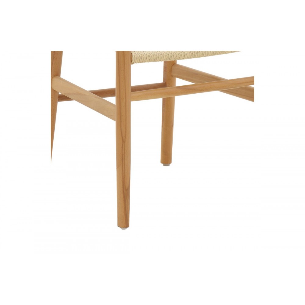 Καρέκλα ''THOMAS'' από ξύλο οξιάς σε χρώμα φυσικό 44x36x79