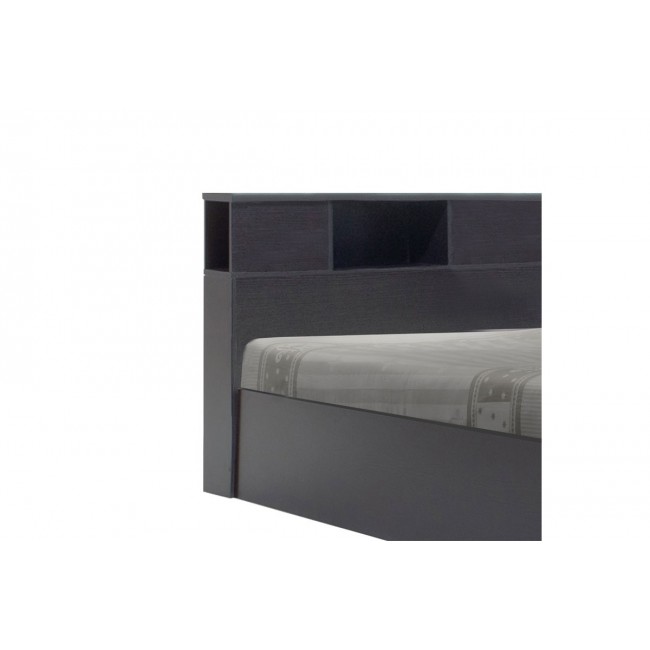 Κρεβάτι μονό ''OLYMPUS'' σε χρώμα wenge για στρώμα 120x200