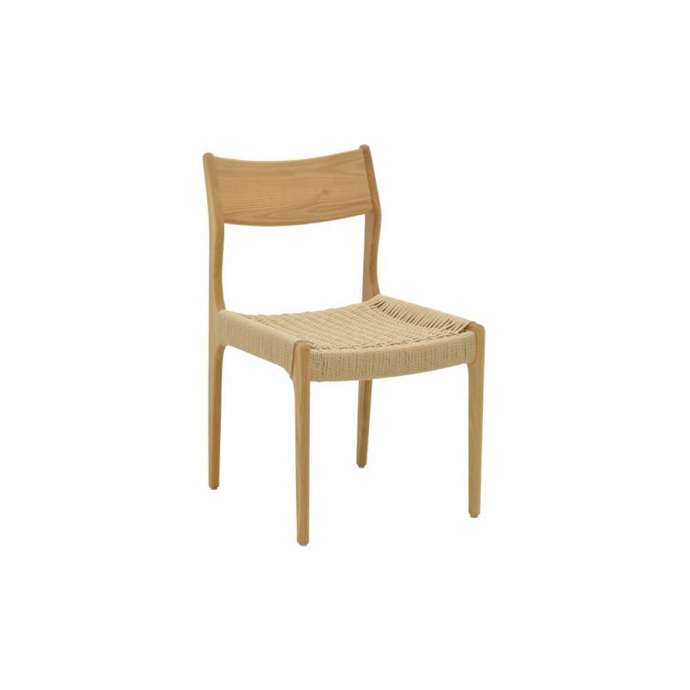 Καρέκλα ''MRTINA'' από ξύλο οξιάς σε χρώμα φυσικό 46x49x81